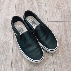 Vans Asher Perforated Slip Ons